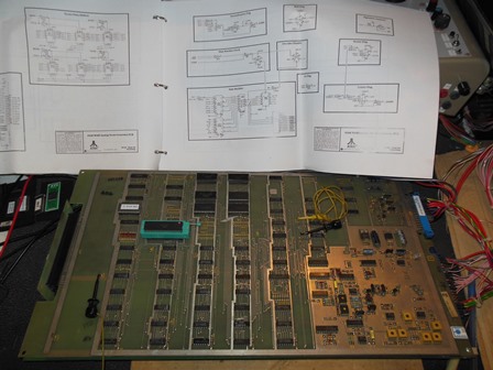 Star Wars PCB on the bench