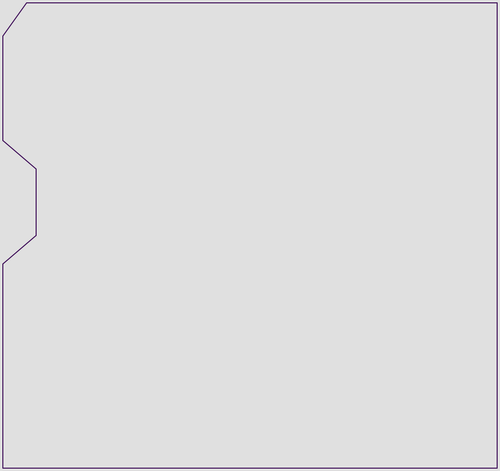 V1.10 Shield PCB OSH Park outline