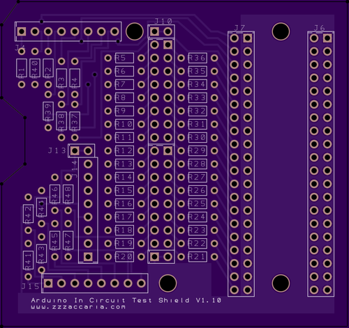 V1.10 Shield PCB OSH Park top