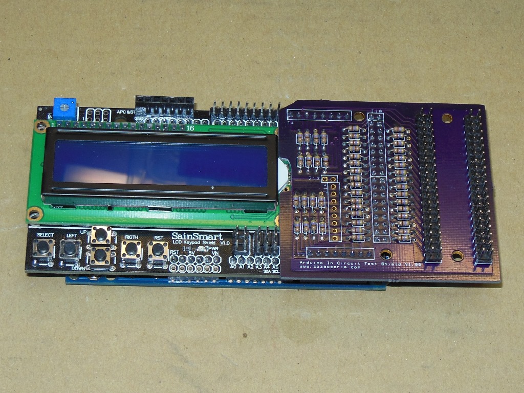 Shield assembly fitted