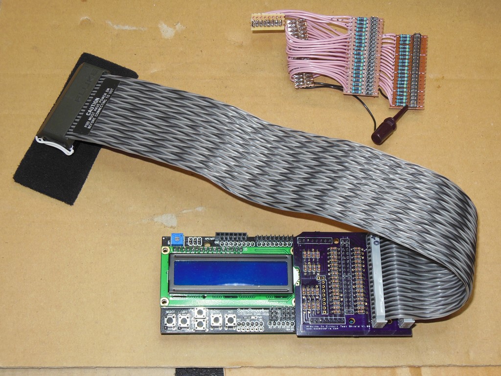 Assembled with Fluke cable