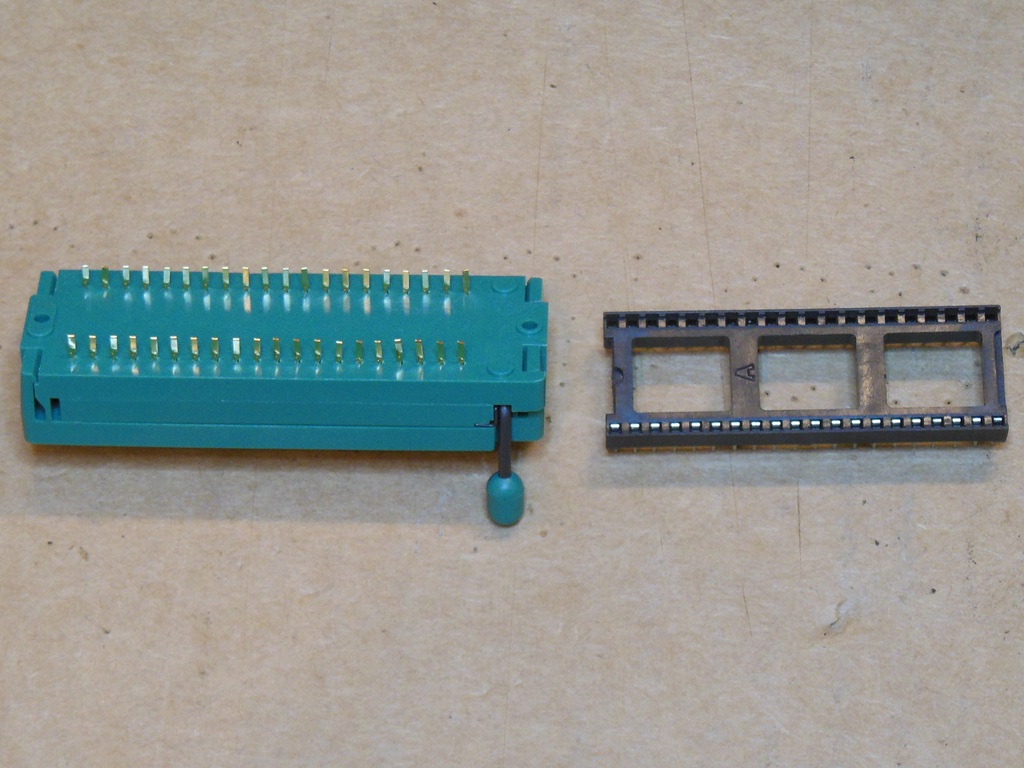 ZIF and socket