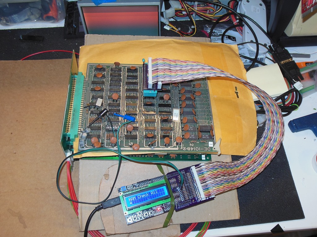 6502 Clock Master on Astro Fighter