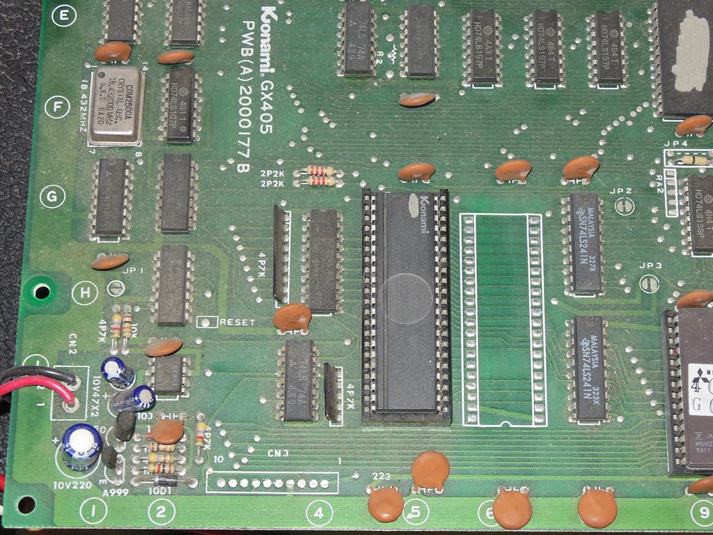 Konami Super Basketball PCB