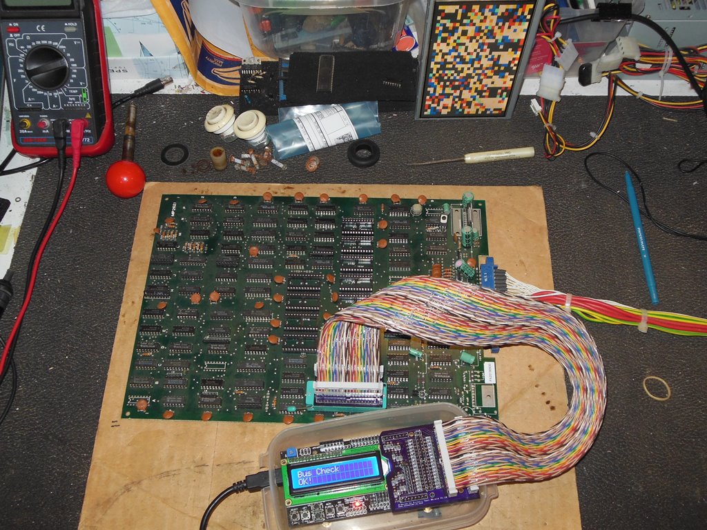 Falcon Ms. Pacman with Arduino ICT