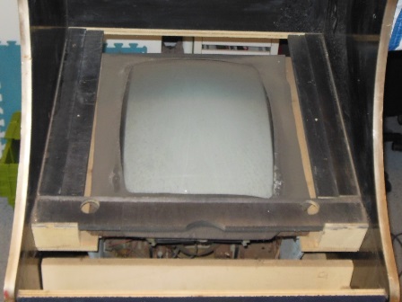 Bezel & control panel removed