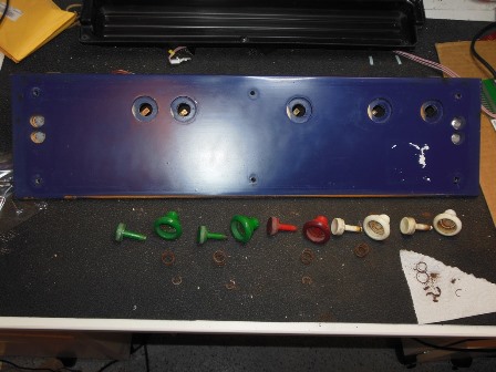 Control panel - cleaned