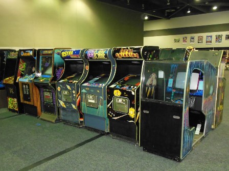Zaccaria games at the Northwest Pinball and Arcade Show