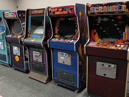 Zaccaria games at the Northwest Pinball and Arcade Show