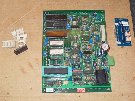 Cat'n Mouse sound PCB IC socket & EPROM replacement