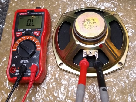 Foster 46408-20 speaker open loop