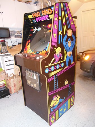 Zaccaria Crazy Kong upright, right