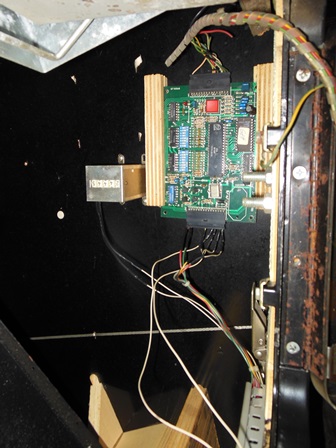 Zaccaria Crazy Kong upright, credit PCB