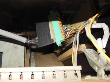 Control panel connector