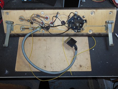 Hacked control panel, bottom