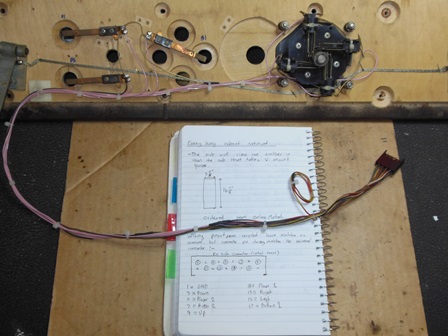 Rewired control panel