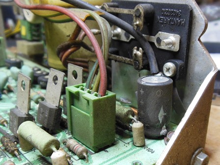 Hantarex MTC-900 swollen capacitor