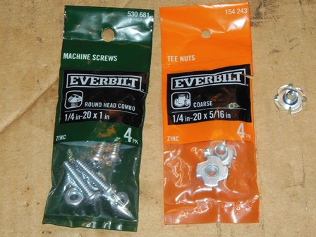 Monitor mounts hardware