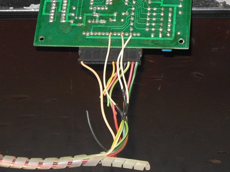 Vertical spacers installed