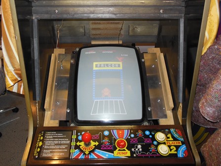 Crazy Kong control panel, fitted