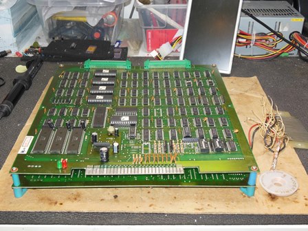 Tecmo Solomons Key PCB