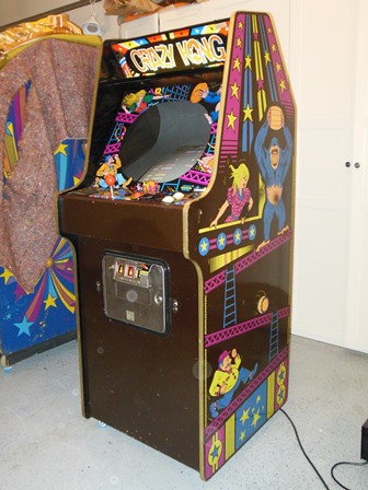 Zaccaria Crazy Kong upright, right