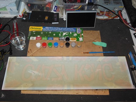 Crazy Kong marque touch-up