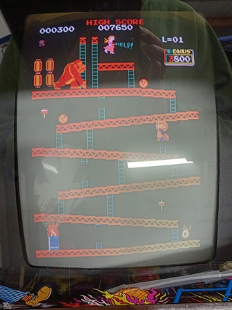 Falcon Crazy Kong with colour issues