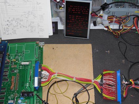 Dambusters PCB video sync'd