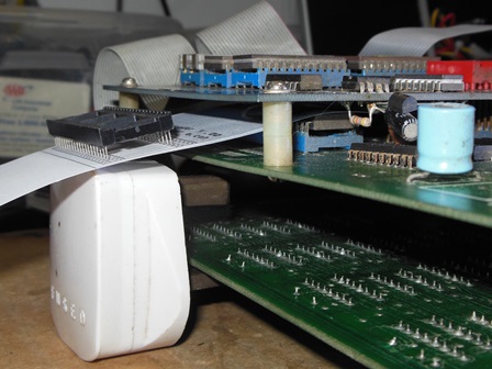 DIL header template - side view