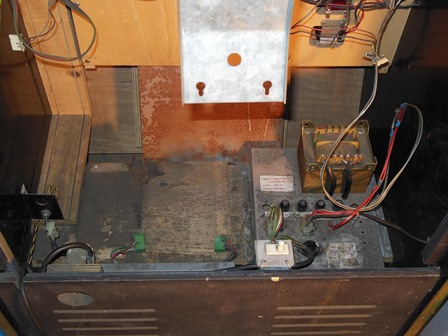 Interior base - before cleaning