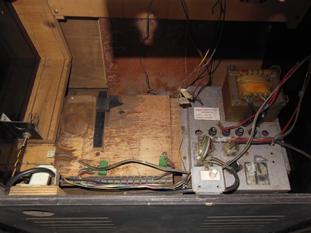 Interior base - after cleaning