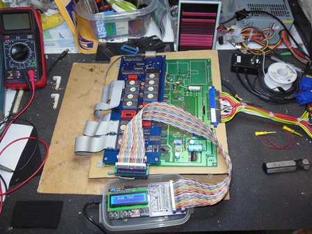 Dambusters PCB with DIL 40 header, Arduino ICT