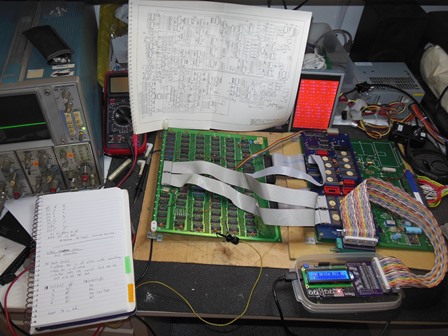 Dambusters game PCB fault finding