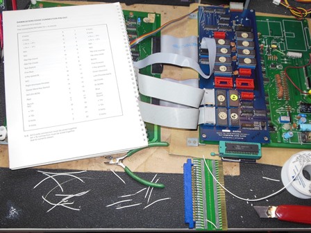 Dambusters JAMMA adaptor, construction