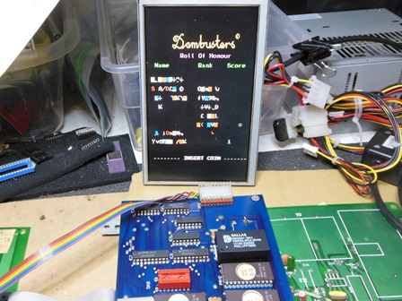 Dambusters PCB with Dallas battery RAM