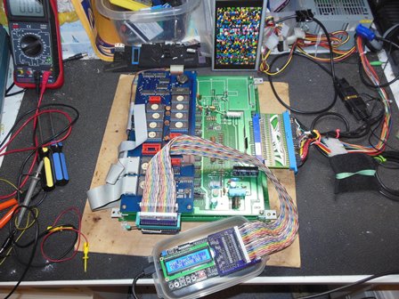 Dambusters game PCB with Arduino ICT