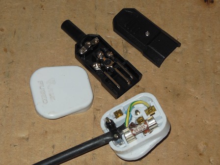 IE C14 power plug replacement