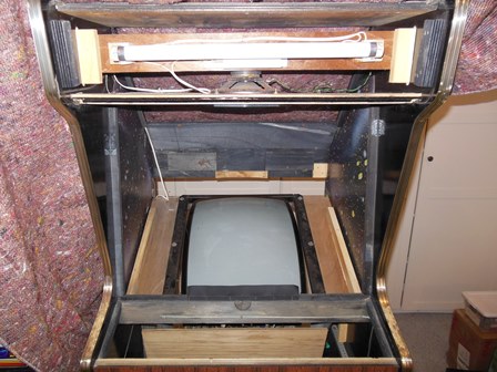 Monitor installed - front