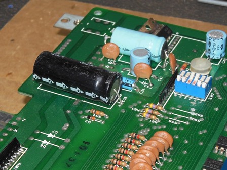 Capacitor fouling