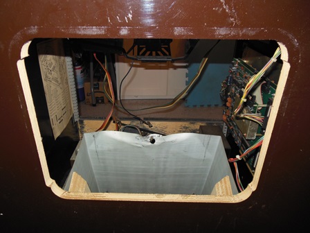 Zaccaria Fitter upright, cash box