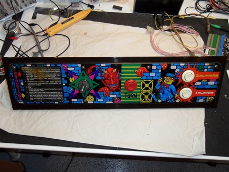 Zaccaria Fitter control panel, front