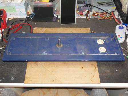 Zaccaria Frogger control panel - front