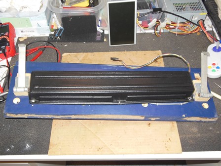 Zaccaria Frogger control panel - back