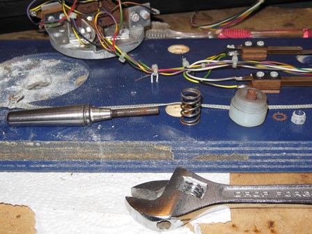 Zaccaria joystick disassembled