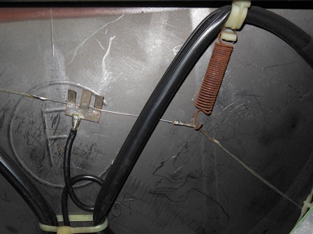 Ground braid repaired