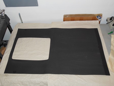 Repaired monitor surround