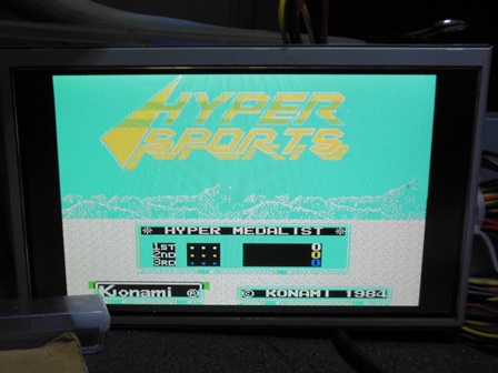 Hyper Sports with graphics fault