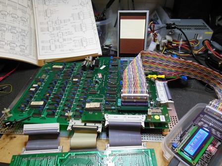 Zaccaria Jackrabbit game PCB graphics issues