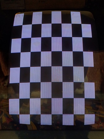 MTC-900E/USA test pattern display